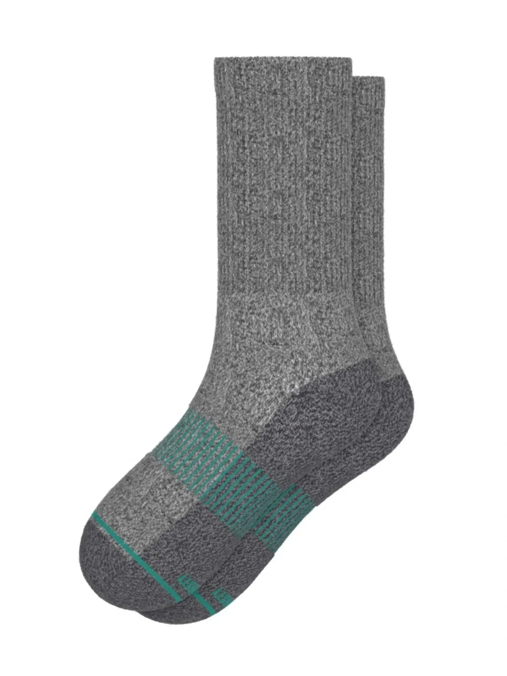 Shinesty Heel Hammocks The Intramural Champ Crew Socks Gray Large NWT IN PKG